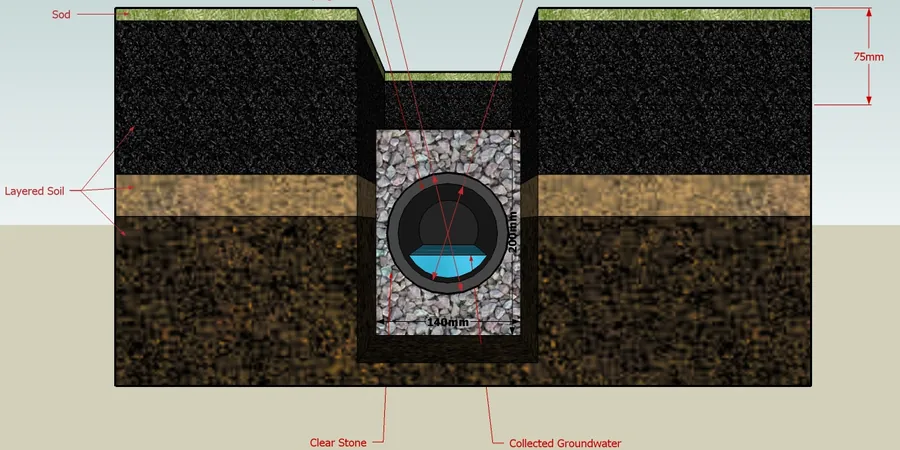 Illustrative image of Drenaje vial in 